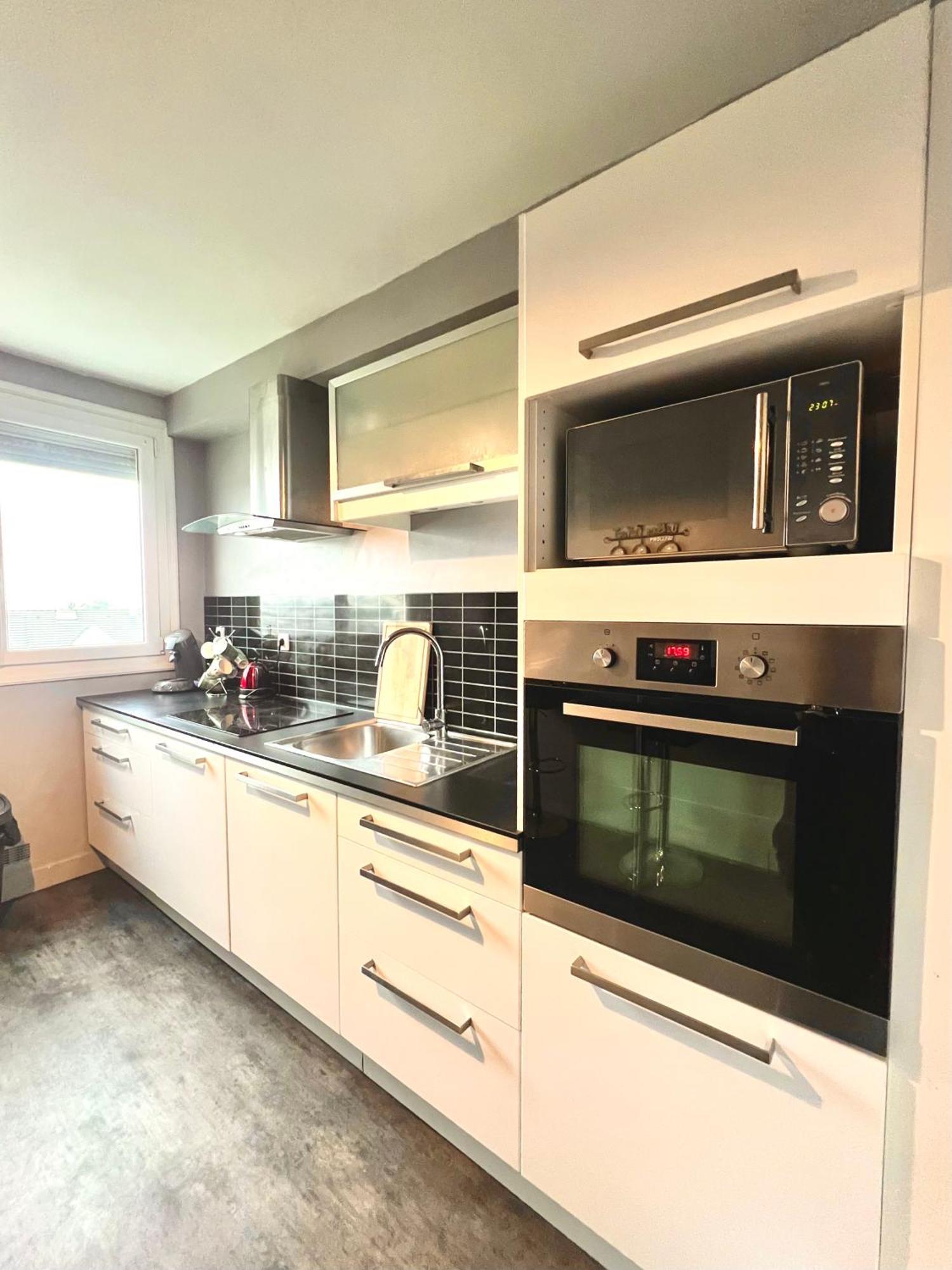 Appartement Proche Gare, 6 Voyageurs Et Stationnement Gratuit Reims Exteriör bild